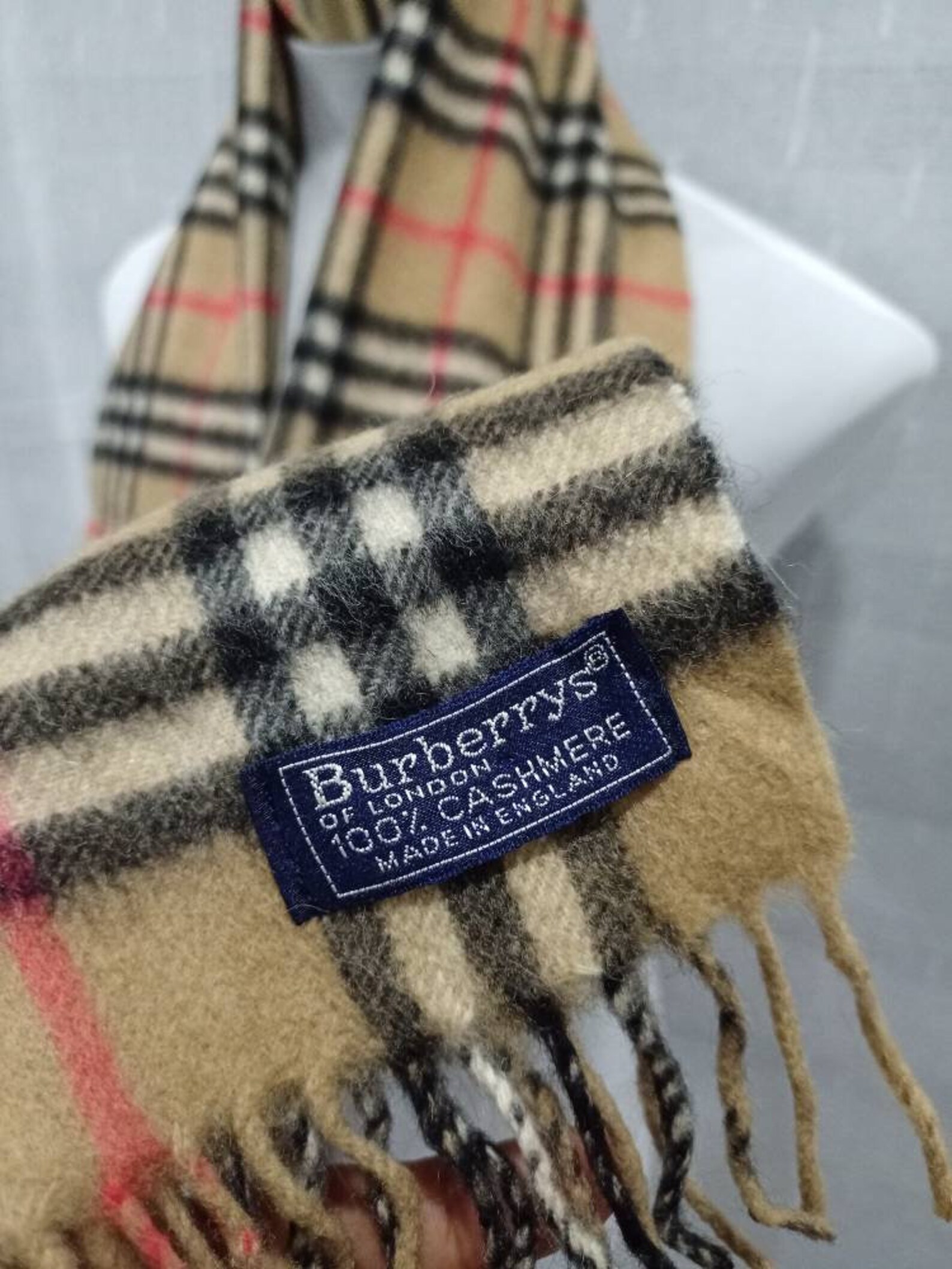 Sale...Burberrys Scarf MF377 Best Condition Etsy