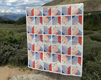 Alpenglow Quilt Pattern (PDF Download)
