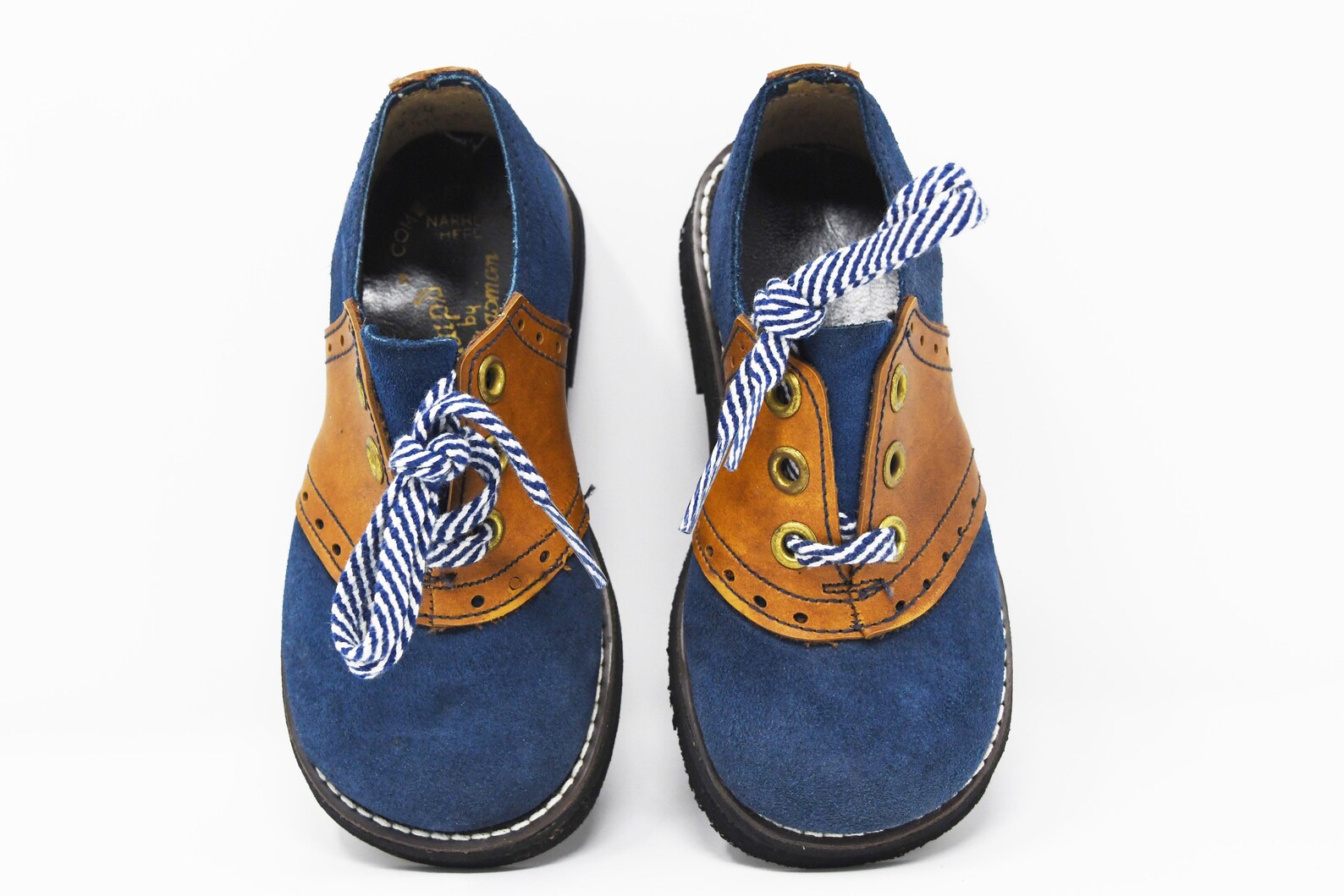 Vintage Saddle Shoes Toddler Kids New Unused Saddle Oxfords | Etsy