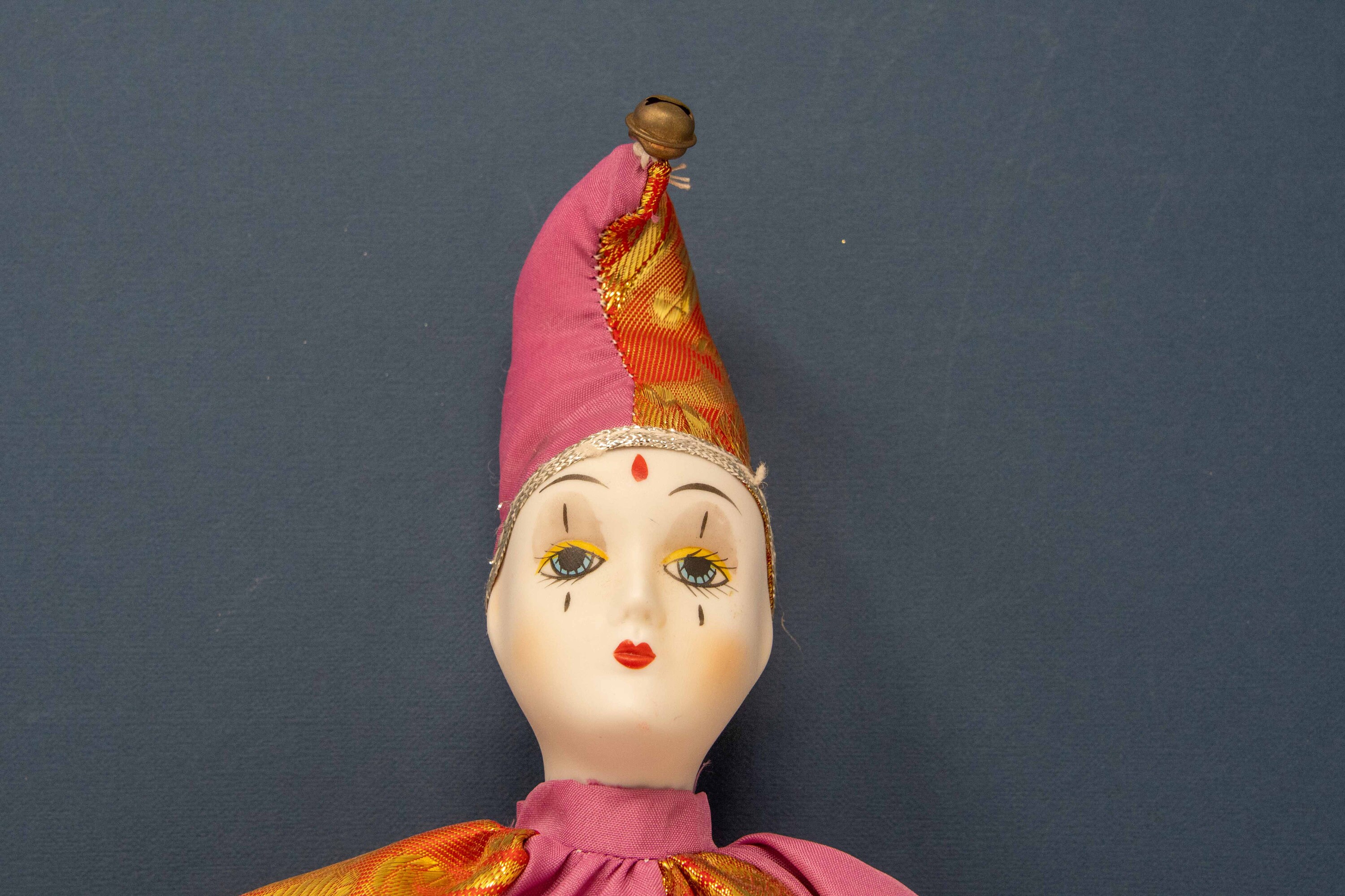 Vintage Clown Doll Porcelain Face and Hands Soft Body Etsy