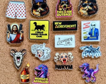 Dungeon Crawler Carl Acrylic Pins | Princess Donut, Mongo, Prepotente Designs (16 Options)