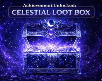Celestial Loot Box | Dungeon Crawler Carl Mystery Box | Fan Gift Set | Collectibles, Journal, Glass Cube & More