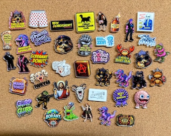 Dungeon Crawler Carl Acrylic Pins | Princess Donut, Mongo, Prepotente Designs (42 Designs)