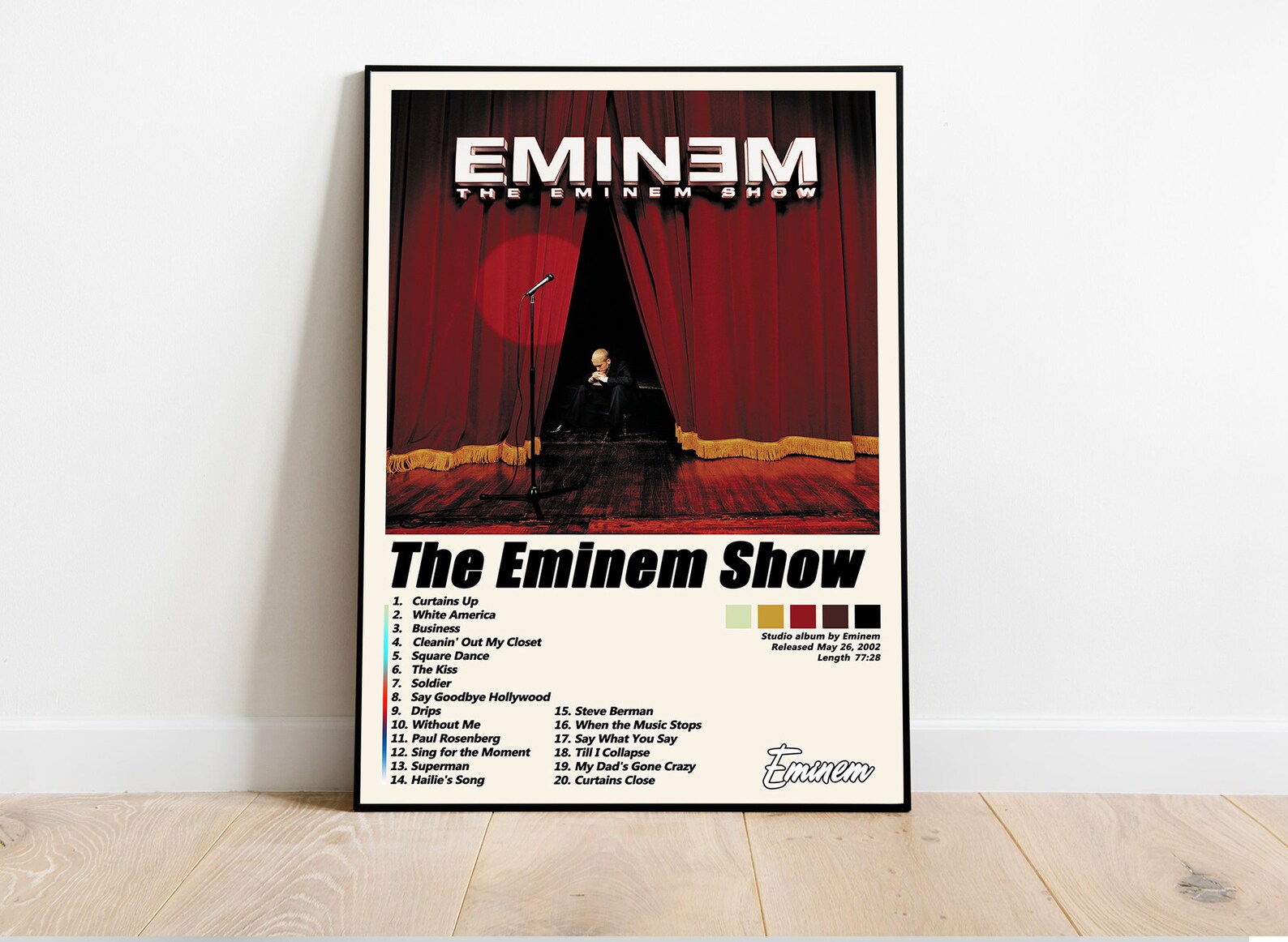 Eminem The Eminem Show Poster Albums Cover Poster Custom Etsy