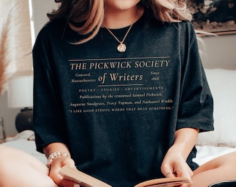 Pickwick schrijvers shirt