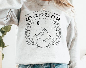 Wander Sweatshirt: Mountain Graphic Crewneck