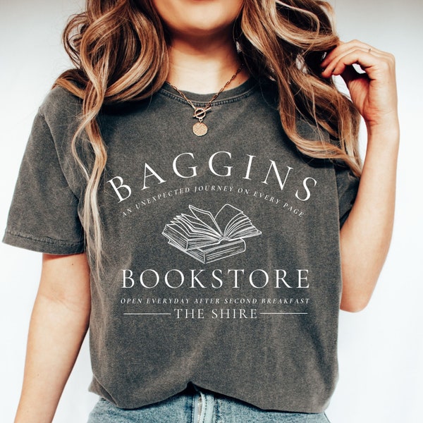 Comfort Colors | Baggins Bookstore Shirt