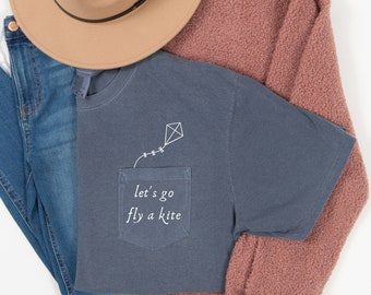 Koszula Comfort Colors z kieszenią | Fly A Kite