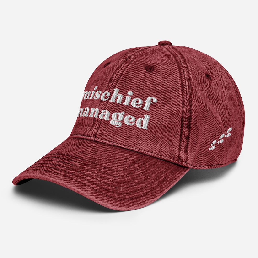 ☆MSCHF☆MISCHIEF HOUSE BALL CAP MSCHF Mischief House Ball Cap - Charcoal | International Store