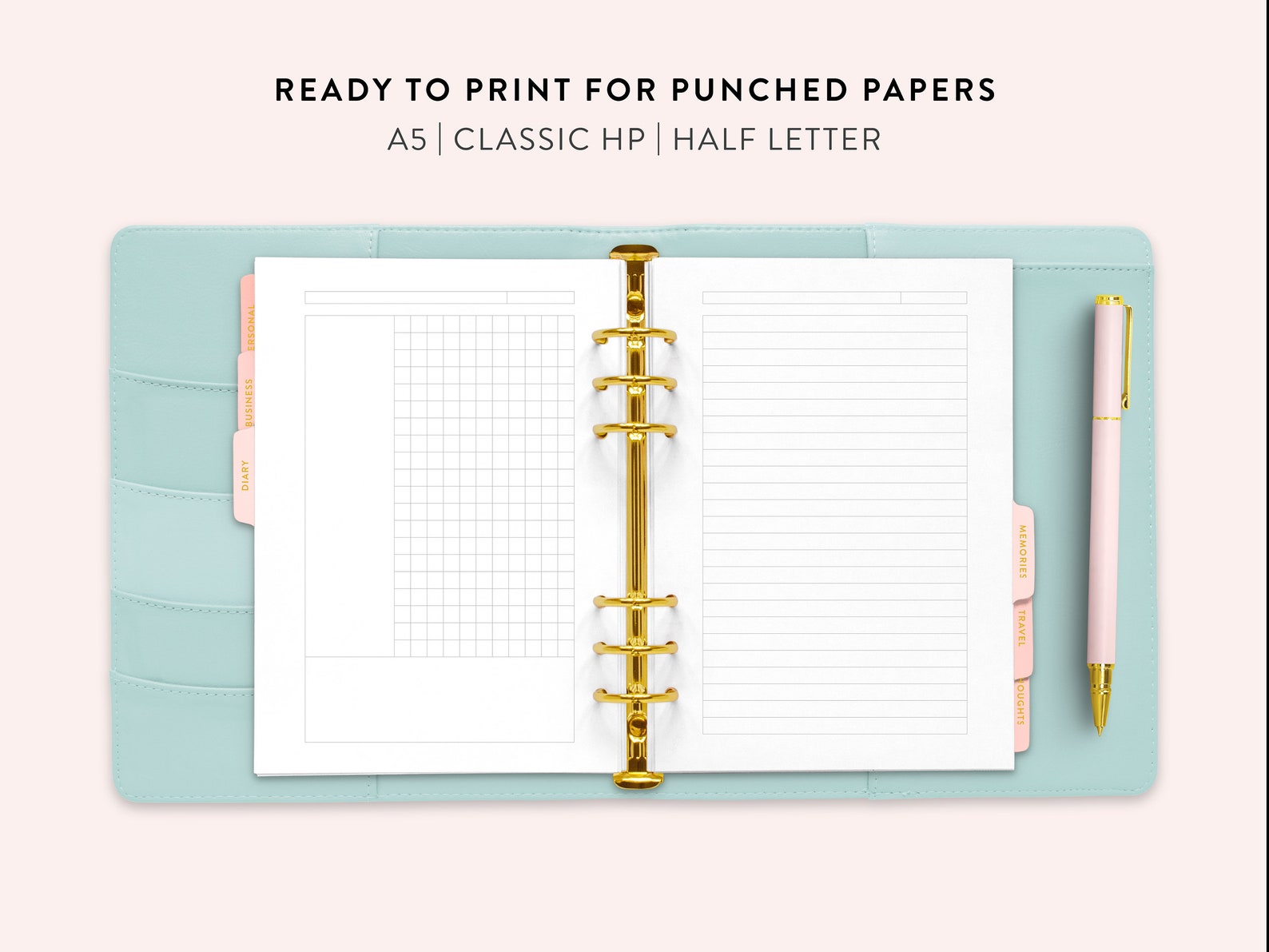 Printable Note Taking Bundle, Ruled / Lined Paper, Cornell Notes ...