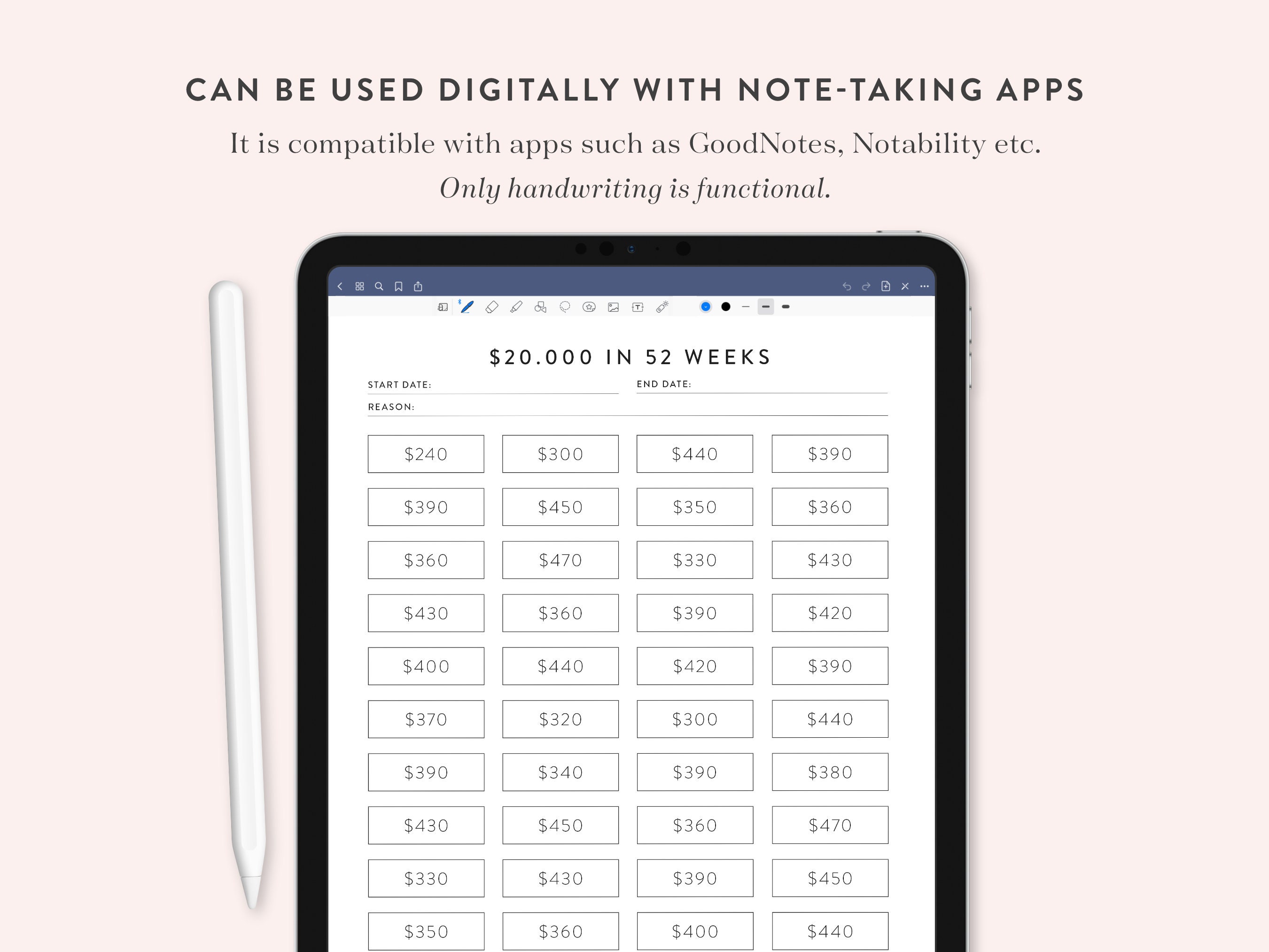 Printable 20K In 52 Weeks Challenge Fillable 20K Savings Challenge 52 printable-20k-in-52-weeks-challenge-fillable-20k-savings-challenge-52