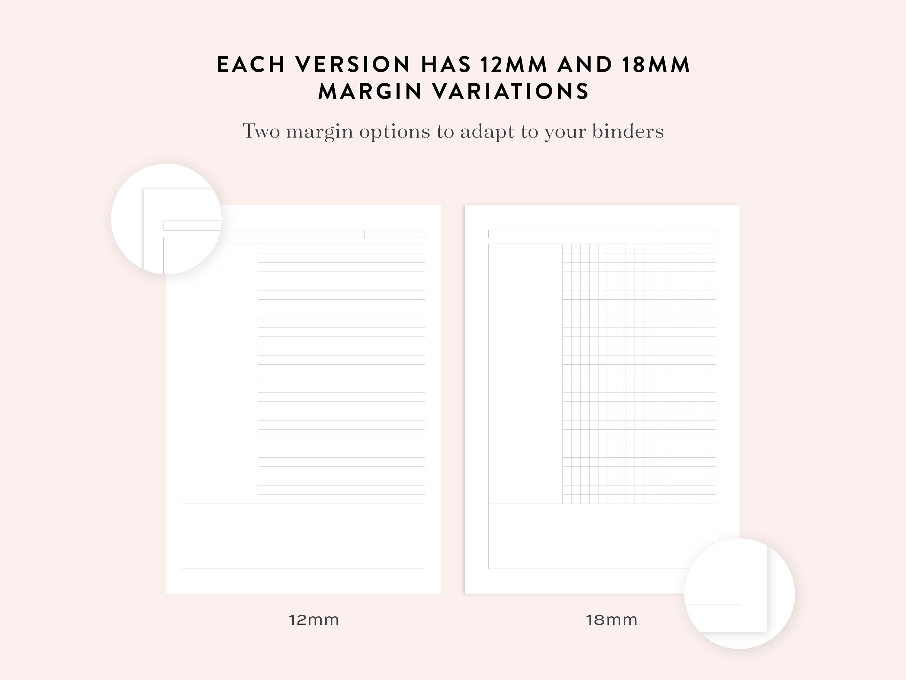 Printable Note Taking Bundle, Ruled / Lined Paper, Cornell Notes ...