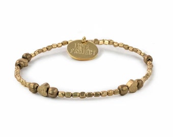 Gia Golden Heart Bracelet
