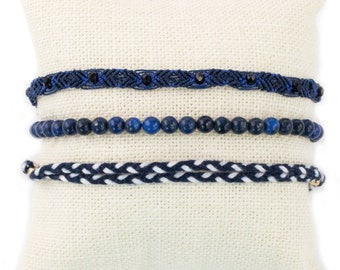LoveStoned Throat Chakra - Lapis Lazuli (Set of 3)