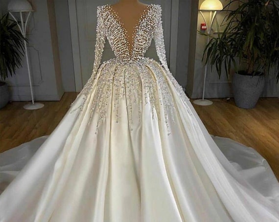 The Princess Bejewelled Ball Wedding Gown