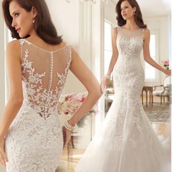 Fishtail Gown - Etsy