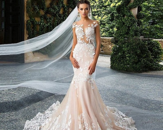 The Enchanting Mermaid Wedding Dress