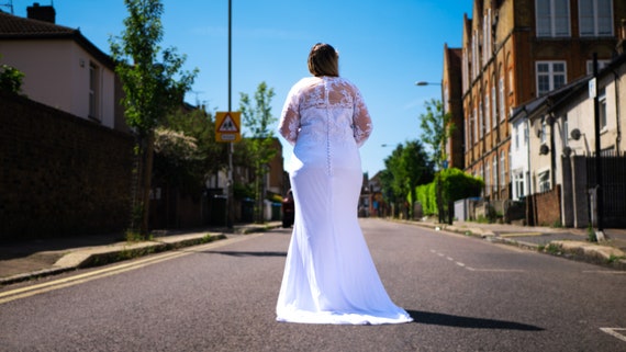 Wedding sample shop dresses