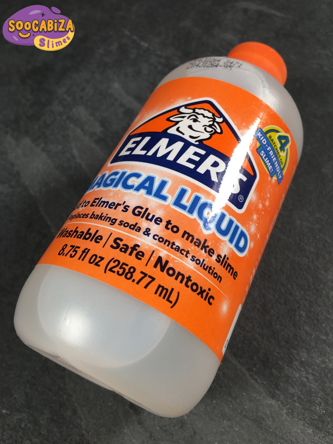 Elmers Glue Slime Magical Liquid Activator Solution 8.75 Fl. Oz. Bottle