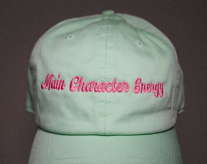 Main Character Energy Dad Hat