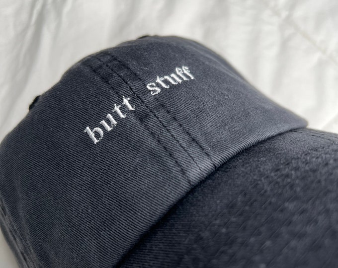 butt stuff dad hat