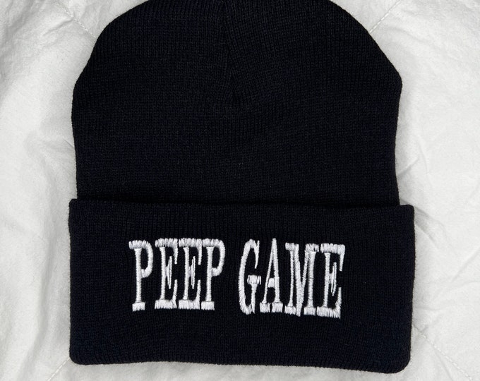 PEEP GAME Beanie