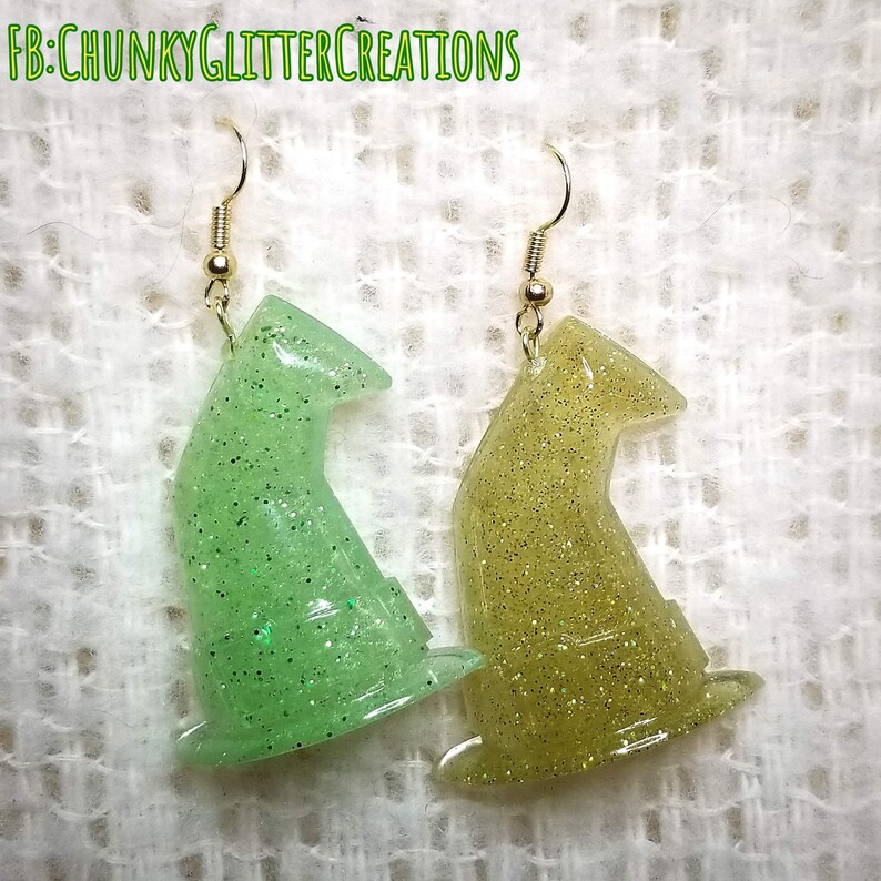 Handmade GC Witch Earrings