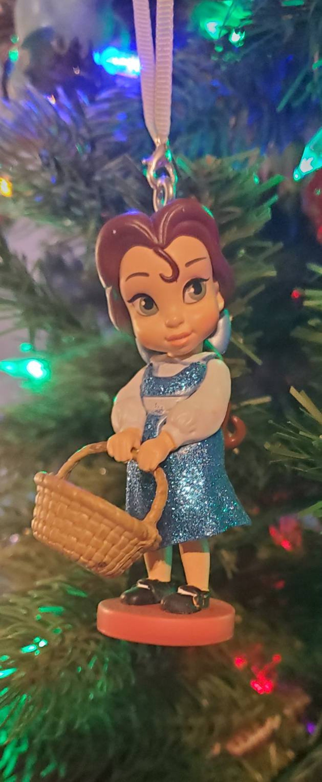 Disney Belle Ornament 1 Piece Set Custom Etsy
