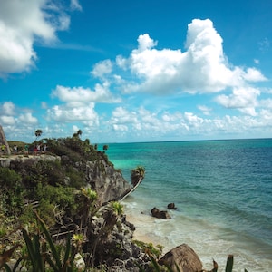 Fotografía de Tulum, Ruinas de Tulum, Ruinas Mayas