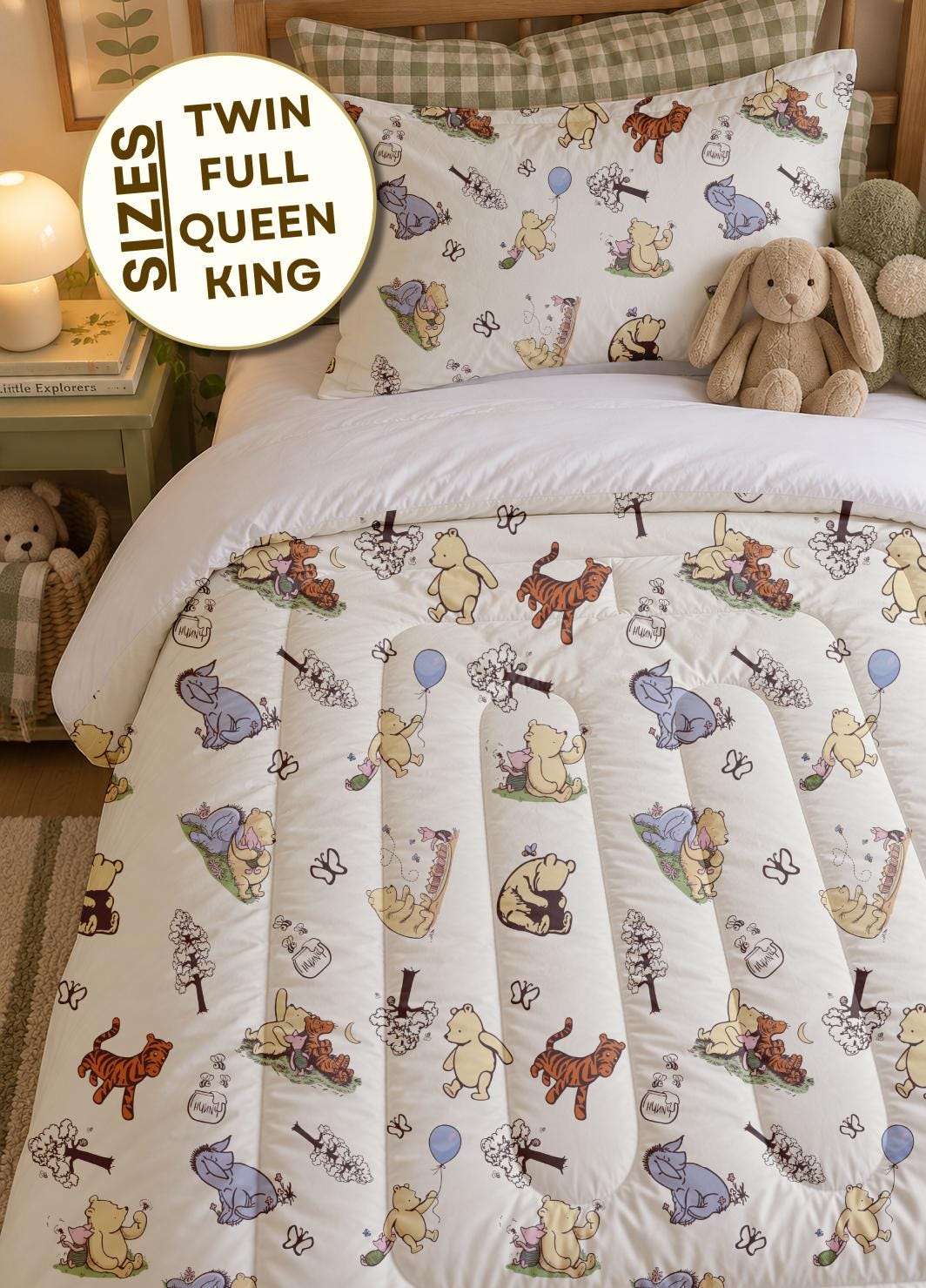 Vintage Pooh Bear Bed Set - Etsy