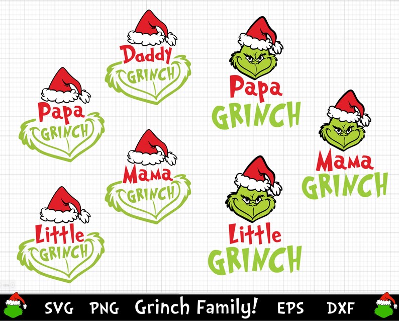 Free Free 285 Family Grinch Svg SVG PNG EPS DXF File