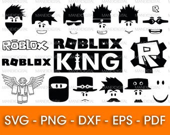 Roblox Clipart Etsy - roblox clipart black and white