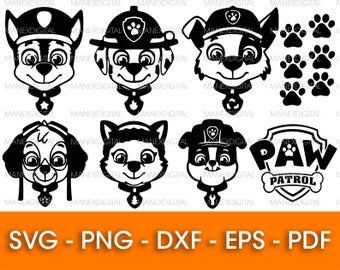 Download Paw Patrol Svg For Cricut Etsy