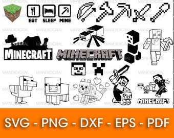 Download Minecraft Clipart Etsy