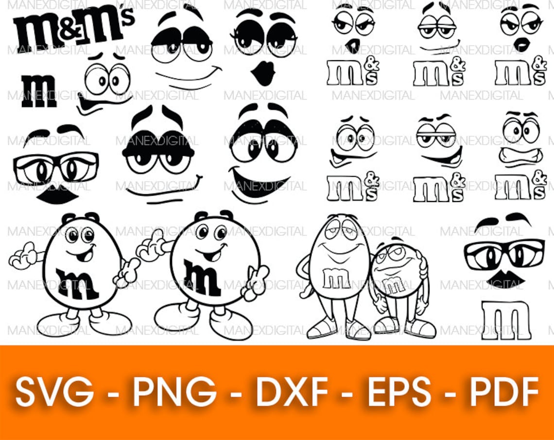 M and M 39 s Face Bundle SVG m amp m faces - Il 1140xN.3131619606 Yqrg 