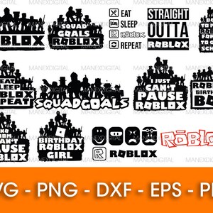 Download Roblox Birthday Svg Etsy