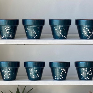 Star Sign Pots (more colors available!)