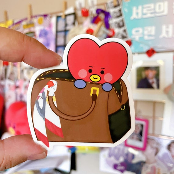 Tata & Cooky BT21 Mini Crossbody Pouch