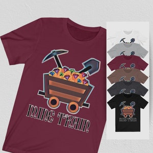 Mine Train Shirt - Seven Dwarfs Shirt for Adults