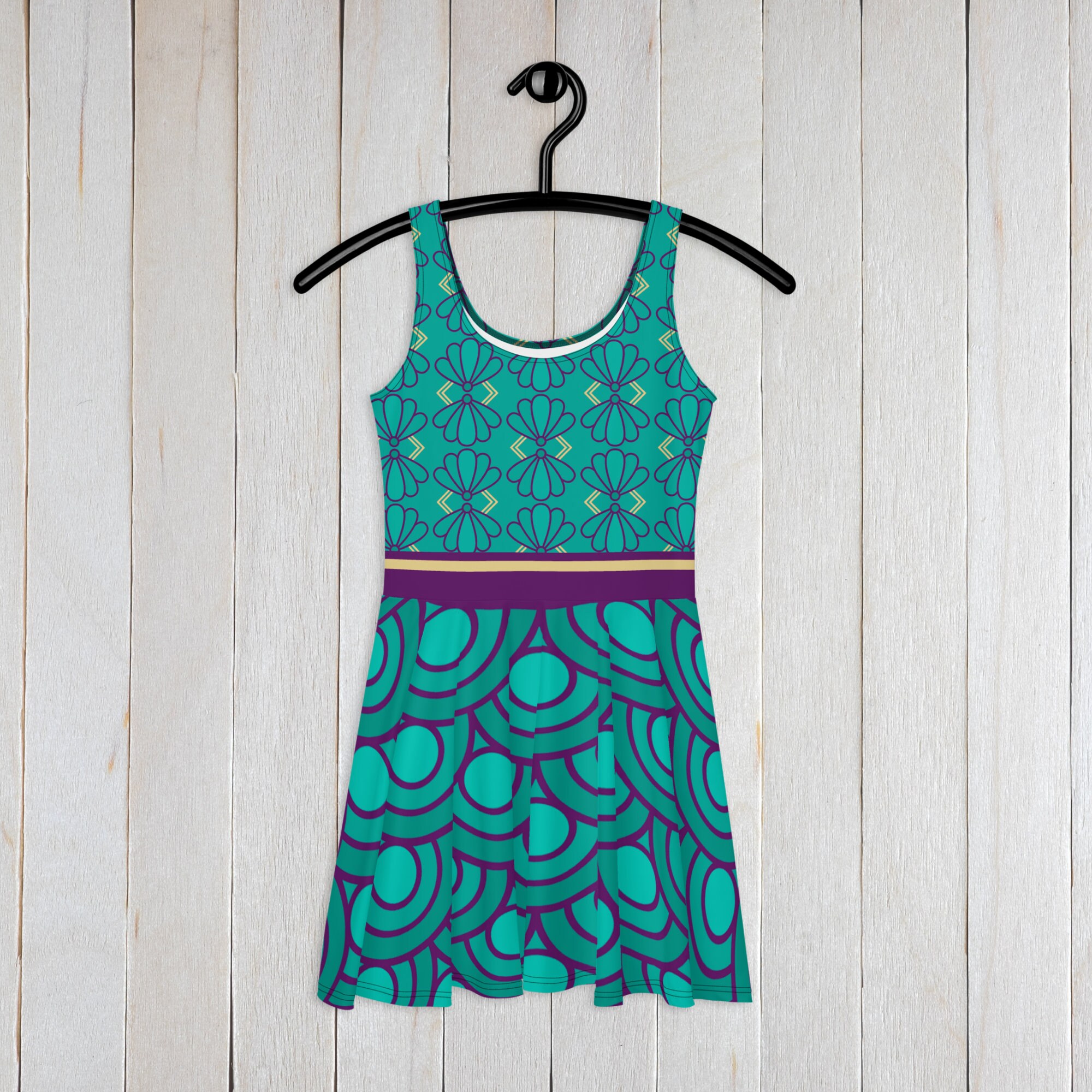 chinese dress ladies Rainbow Mermaid Skater Dress  VinylDolls