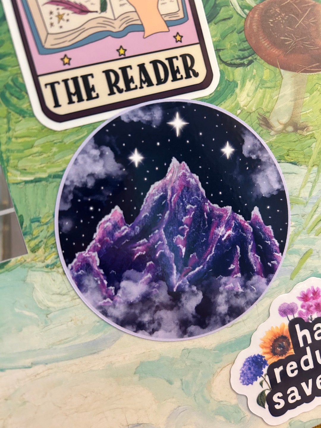 ACOTAR Sticker, Velaris Sticker, City of Starlight, Ramiel Mountain ...