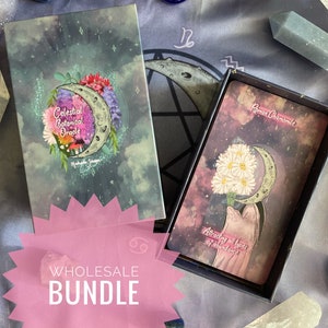 Celestial botanical oracle, 60 cards, IN STOCK, wholesale bundle