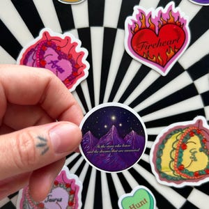 ACOTAR sticker, Velaris sticker, City of starlight, Ramiel mountain, Night court, Feyre and Rhysand, Sarah J Mass, Fae, Feysand