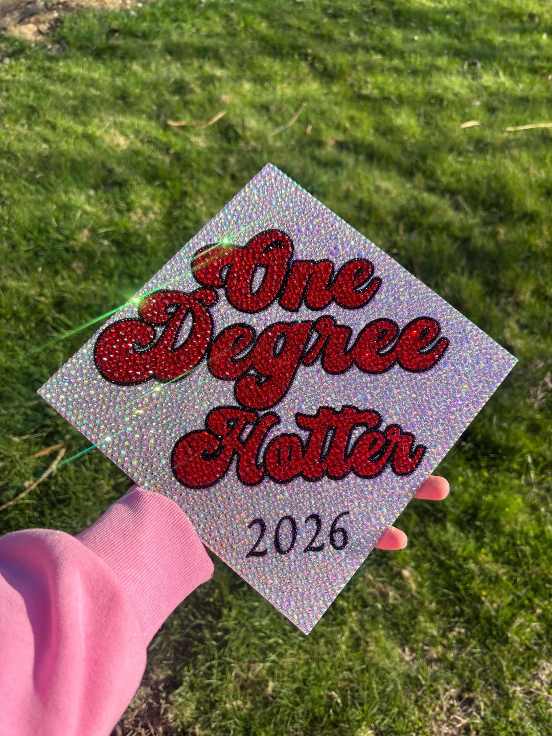 Cal Poly Rhinestone Grad Topper Rhinestone Graduation Cap/topper - Etsy