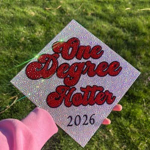 Rhinestone Graduation Cap/Topper