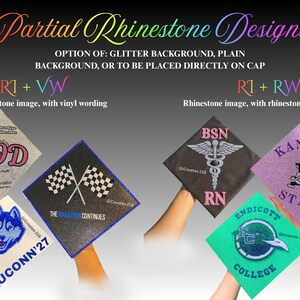 Cal Poly Rhinestone Grad Topper Rhinestone Graduation Cap/topper - Etsy