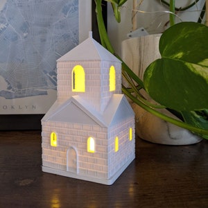 House Lantern, House Lamp, Miniature House