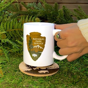 National Park Service Coffee Mug & Coaster Set