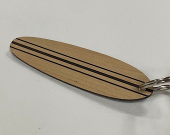 Engraved Surfboard Keychain