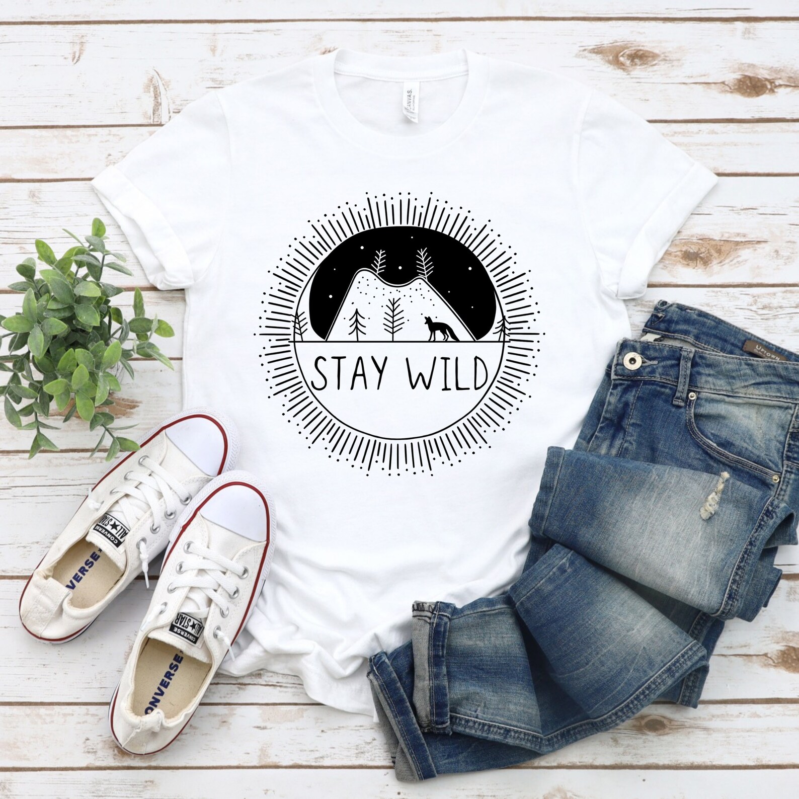 Stay Wild a Unisex T-shirt | Etsy